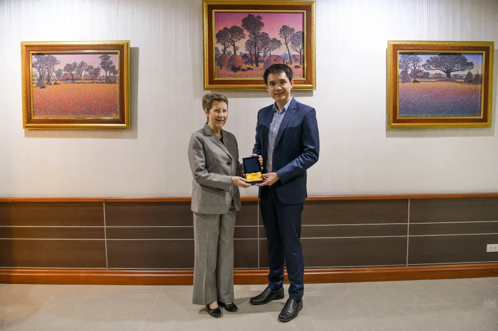 ผู้แทนจาก The University of Pittsburgh ประเทศสหรัฐอเมริกา เยือนสถาบัน