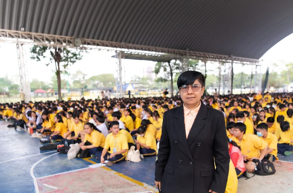 ‘นิด้า’ ร่วมสนับสนุนการจัดกิจกรรมงานวันปีใหม่ โรงเรียนบางกะปิ