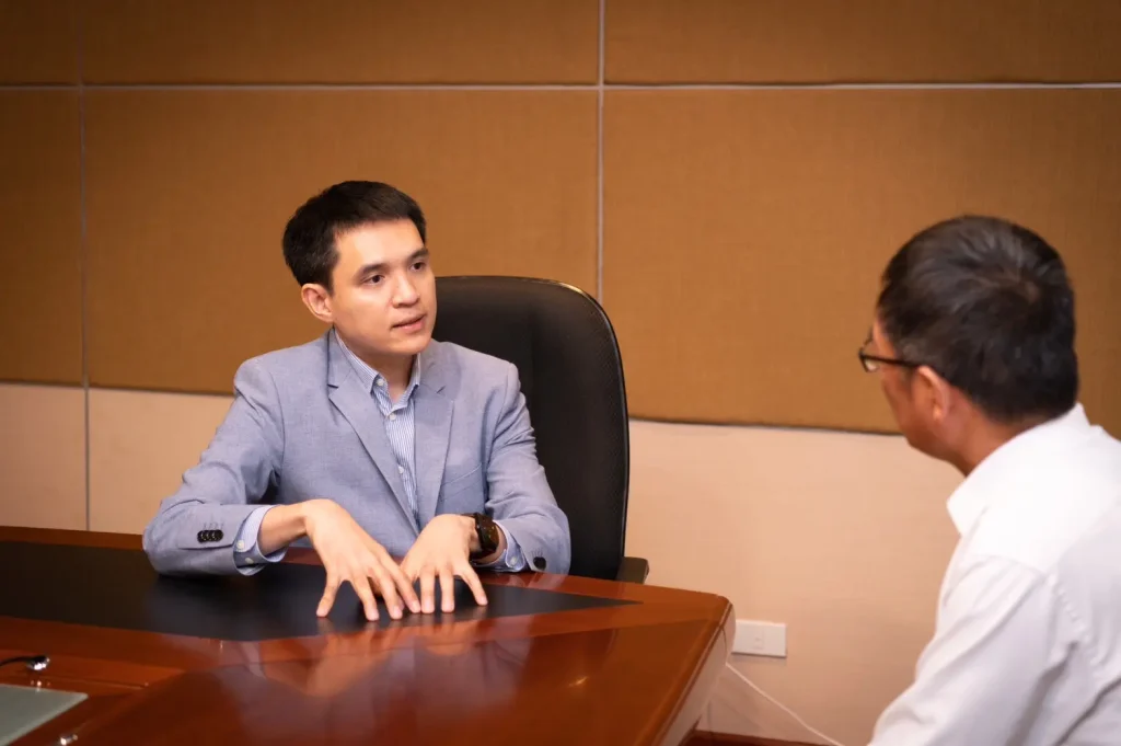 Associate Professor SONG Jinzhou, East China Normal University (ECNU), สาธารณรัฐประชาชนจีน เยือนสถาบัน