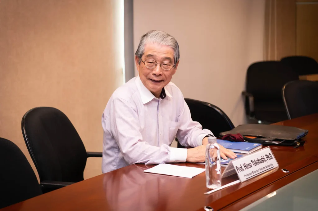 Professor Emeritus of Hakuoh University & Former President of the Japan Society for Business Ethics (JABES) เยือนสถาบัน