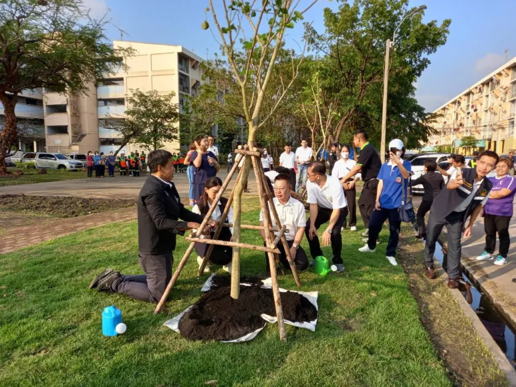 ‘นิด้า’ ร่วมกิจกรรม ‘ผู้ว่าฯ สัญจร เขตบางกะปิ’