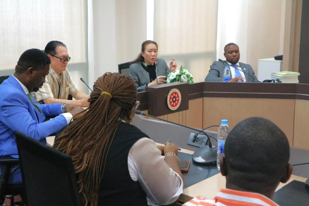 ผู้แทนจาก Rome Business School Nigeria (RBSN) สหพันธ์สาธารณรัฐไนจีเรีย เยือนสถาบัน