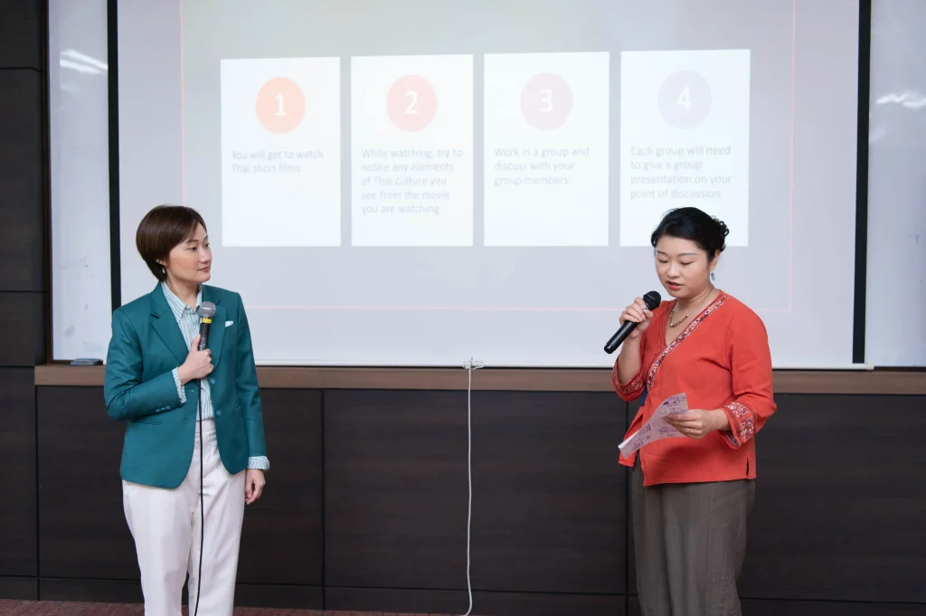 โครงการเรียนรู้วัฒนธรรมไทยเบื้องต้นและการสื่อสารข้ามวัฒนธรรมสำหรับนักศึกษาต่างชาติ ภาคการศึกษาที่ 2/2566