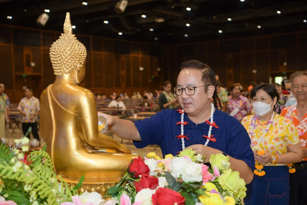 ‘นิด้า’ ร่วมสืบสานประเพณีสงกรานต์ ประจำปี 2567