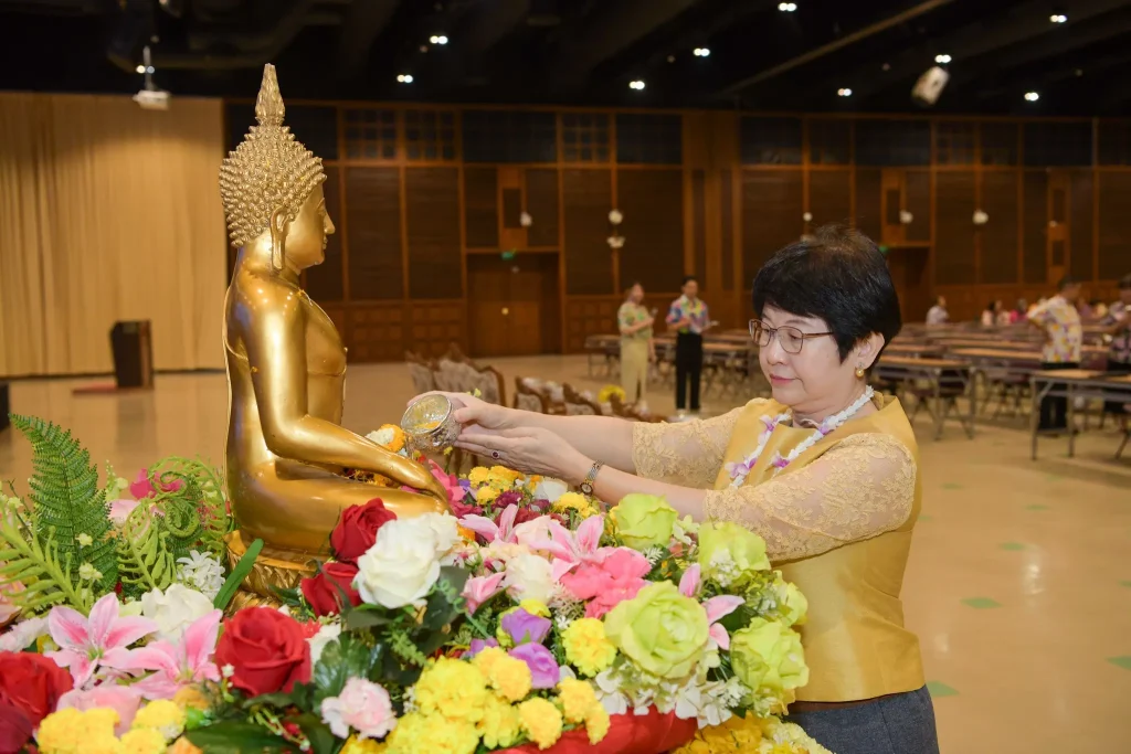 ‘นิด้า’ ร่วมสืบสานประเพณีสงกรานต์ ประจำปี 2567