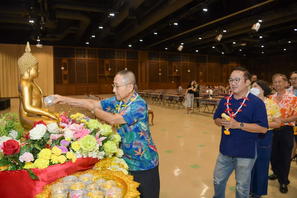 ‘นิด้า’ ร่วมสืบสานประเพณีสงกรานต์ ประจำปี 2567