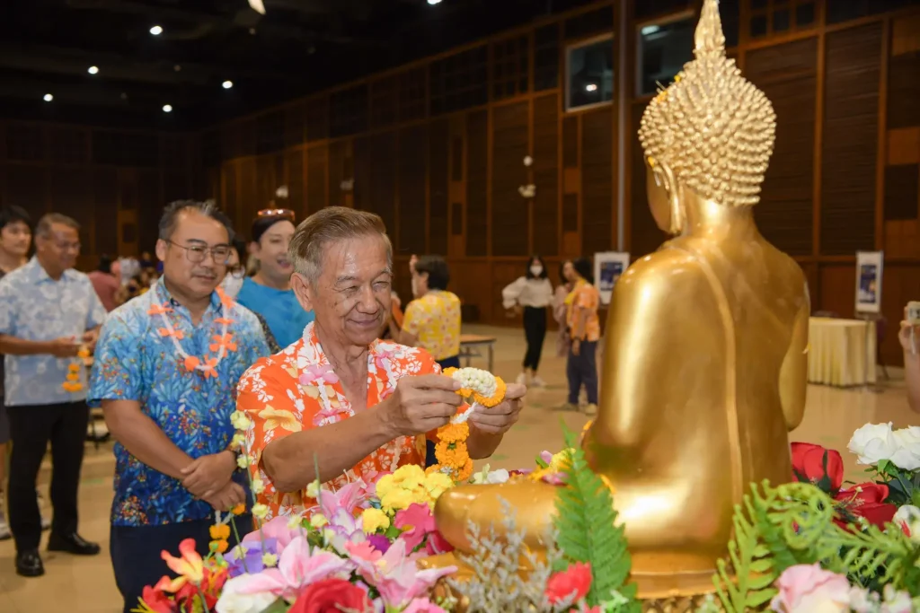 ‘นิด้า’ ร่วมสืบสานประเพณีสงกรานต์ ประจำปี 2567