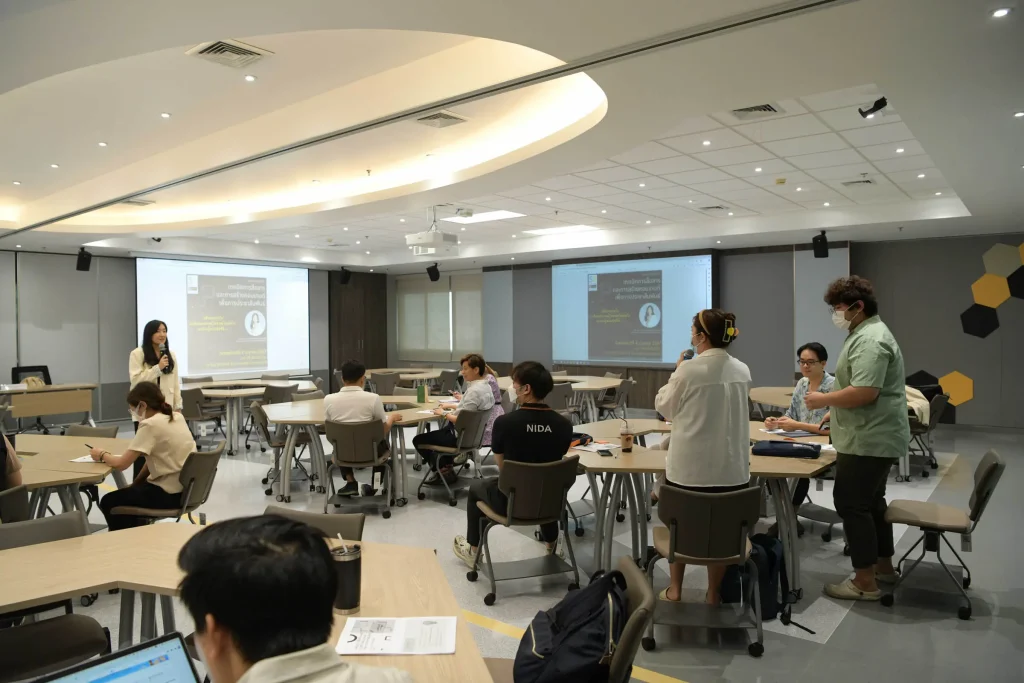 ‘นิด้า’ จัดอบรมหลักสูตร “เทคนิคการสื่อสารและการสร้างคอนเทนต์เพื่อการประชาสัมพันธ์” สำหรับบุคลากรสายสนับสนุนวิชาการ