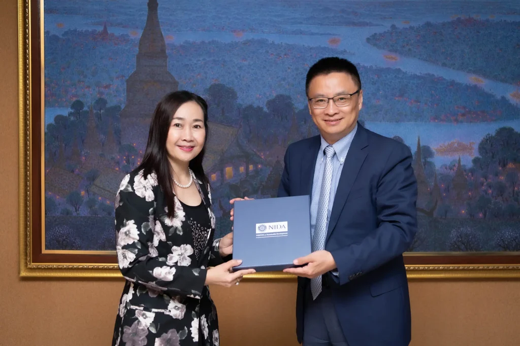 670514SASS05 Professor Dr. WANG Jian และทีมงานจาก Shanghai Academy of Social Sciences (SASS) เยือนสถาบัน