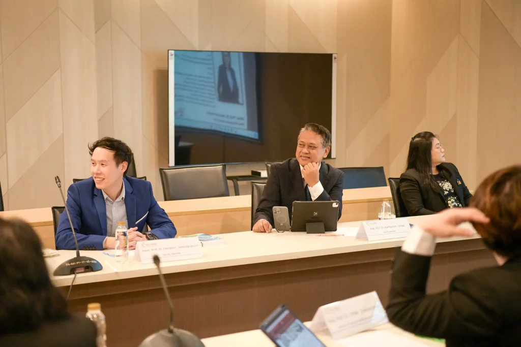 คณะนิติศาสตร์ NIDA ประชุมหารือความร่วมมือทางวิชาการกับคณะผู้บริหาร Faculty of Law Universitas Gadjah Mada