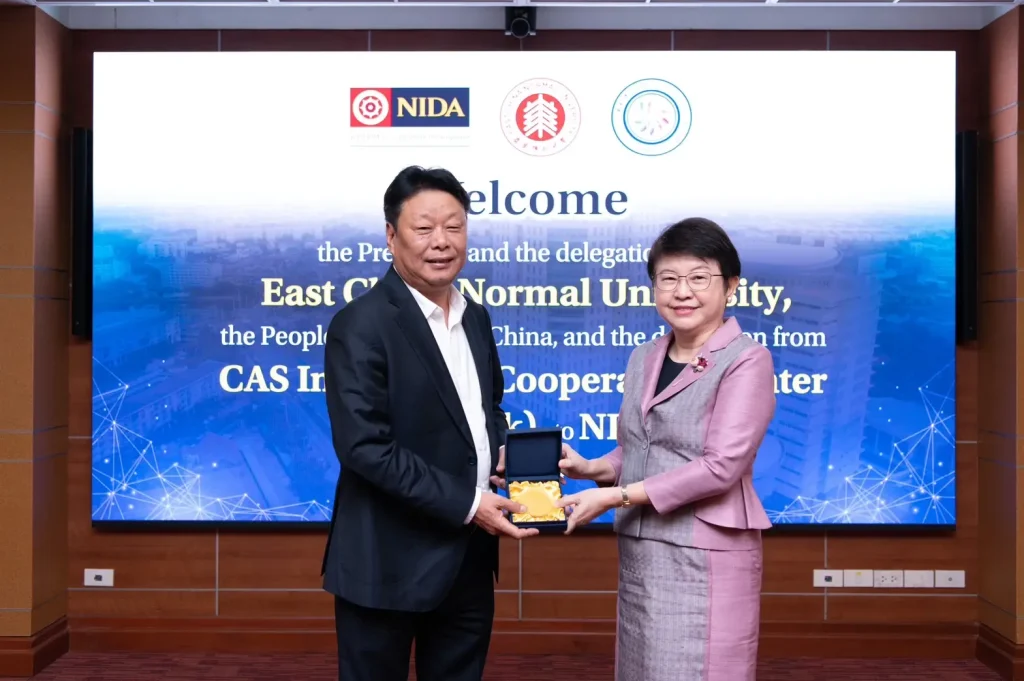 East China Normal University (ECNU), สาธารณรัฐประชาชนจีน และ CAS Innovation Cooperation Center (Bangkok) เยือนสถาบัน