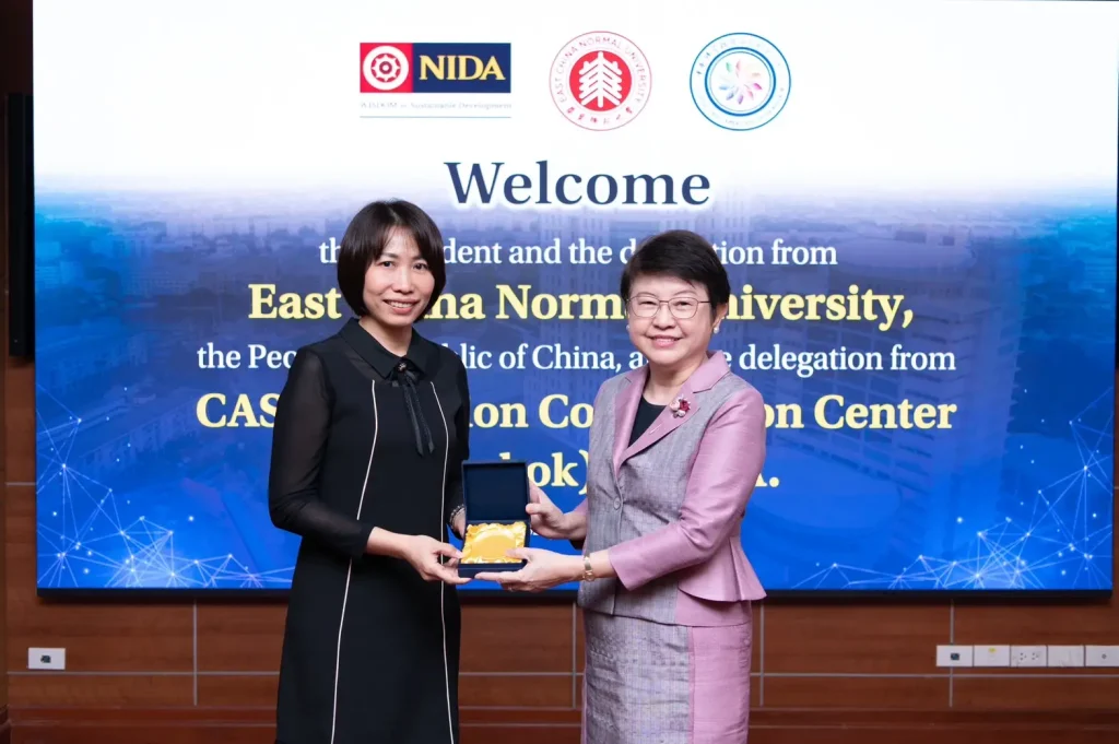 East China Normal University (ECNU), สาธารณรัฐประชาชนจีน และ CAS Innovation Cooperation Center (Bangkok) เยือนสถาบัน