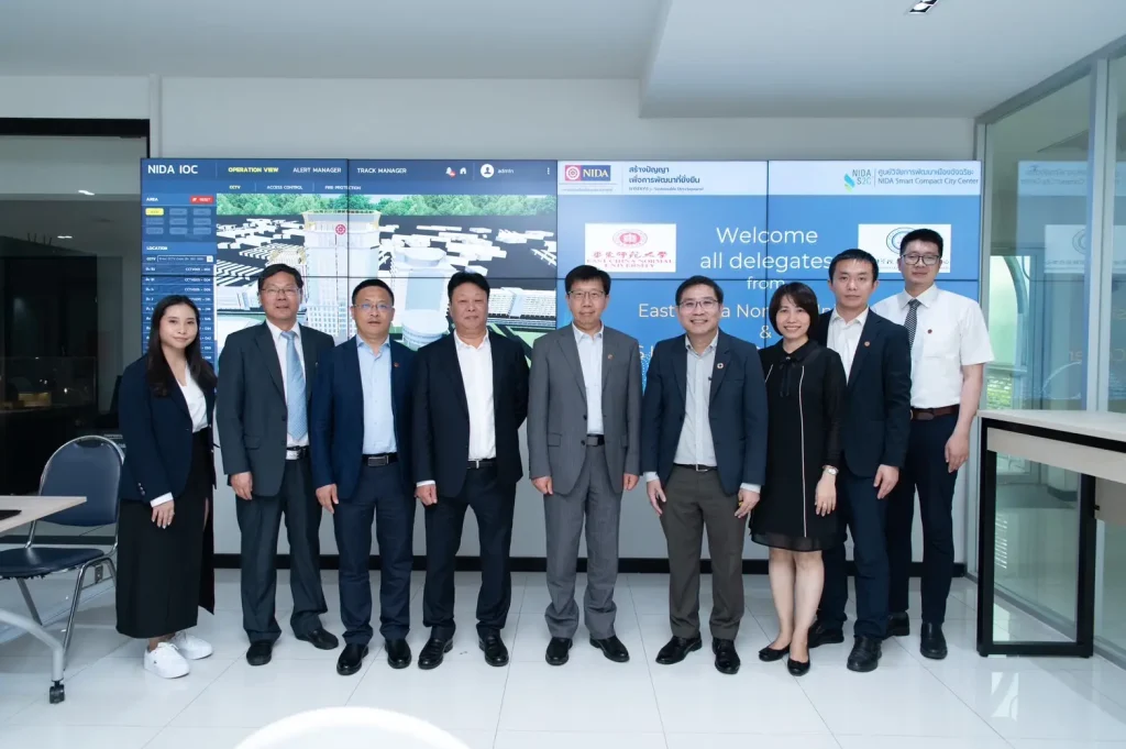 East China Normal University (ECNU), สาธารณรัฐประชาชนจีน และ CAS Innovation Cooperation Center (Bangkok) เยือนสถาบัน