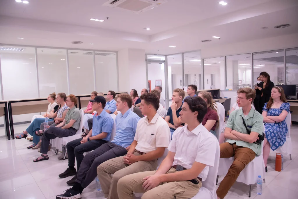 B3 ‘นิด้า’ ต้อนรับคณะศึกษาดูงานจาก Brigham Young University ประเทศสหรัฐอเมริกา