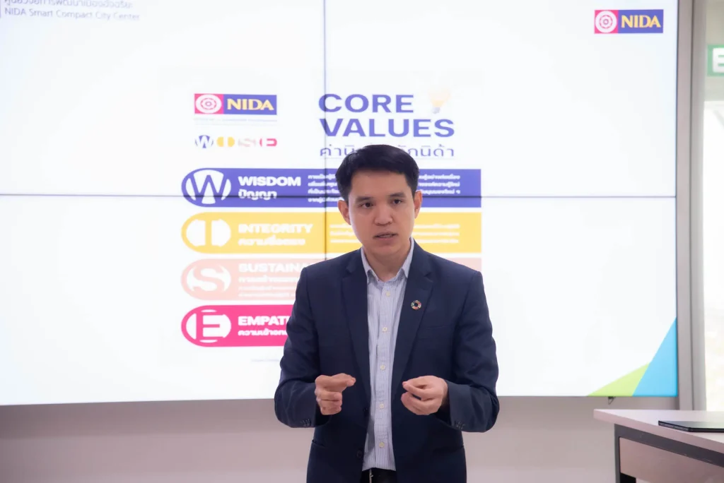 B4 ‘นิด้า’ ต้อนรับคณะศึกษาดูงานจาก Brigham Young University ประเทศสหรัฐอเมริกา