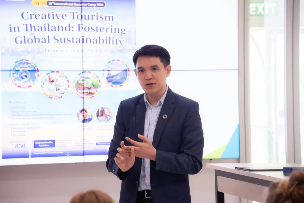 B6 ‘นิด้า’ ต้อนรับคณะศึกษาดูงานจาก Brigham Young University ประเทศสหรัฐอเมริกา