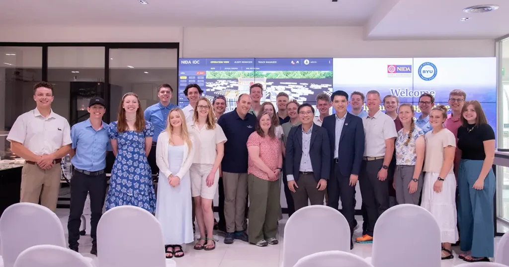 Brigham Young University ‘นิด้า’ ต้อนรับคณะศึกษาดูงานจาก Brigham Young University ประเทศสหรัฐอเมริกา