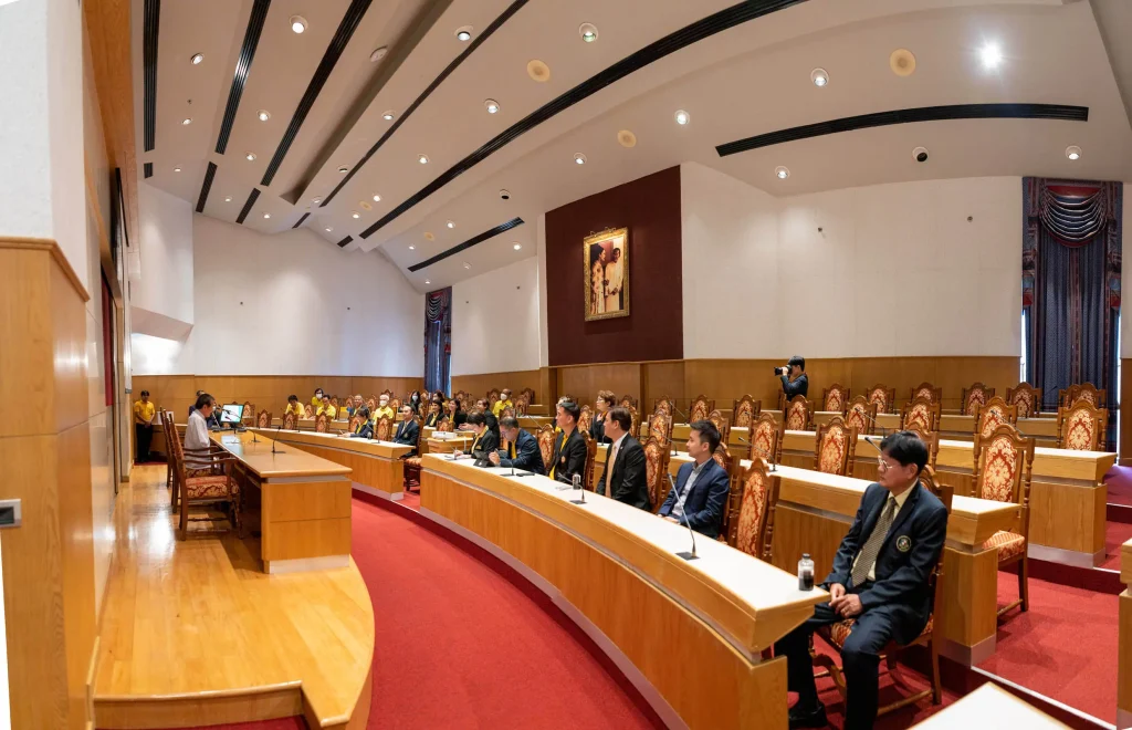 NIDA-visits-ABAC03 คณะผู้บริหาร ‘นิด้า’ เข้าศึกษาดูงาน ‘ม.อัสสัมชัญ’