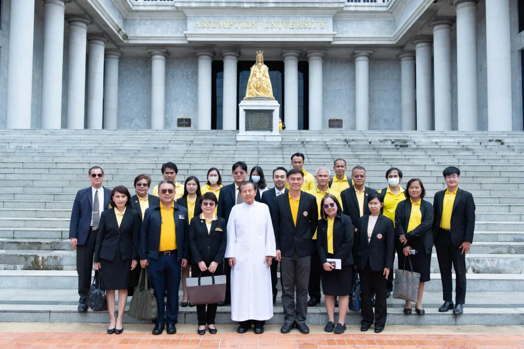 NIDA-visits-ABAC10 คณะผู้บริหาร ‘นิด้า’ เข้าศึกษาดูงาน ‘ม.อัสสัมชัญ’