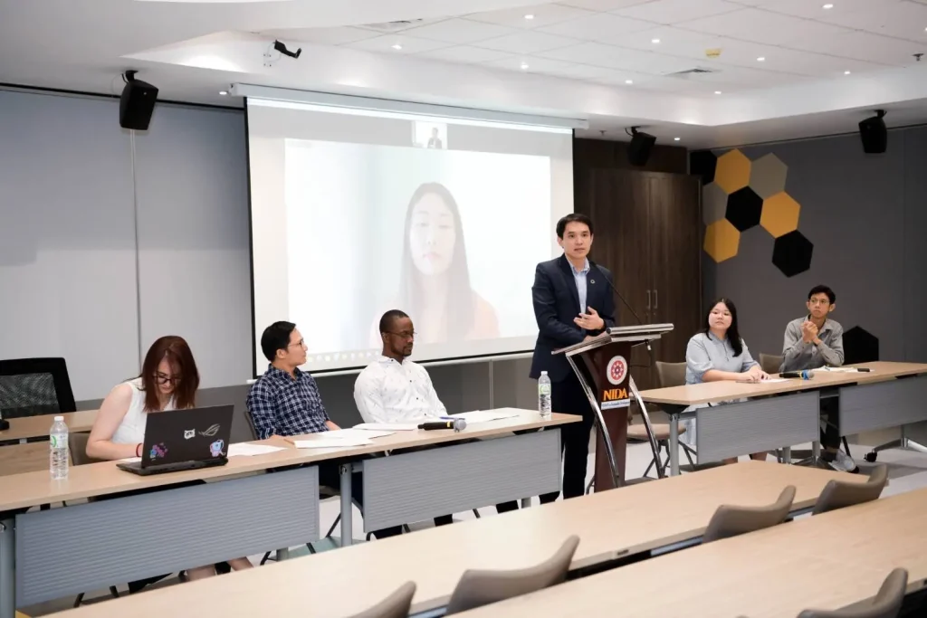 preparation-1st-Debate06 นิด้าเตรียมความพร้อมจัดการแข่งขันโต้วาทีระดับนานาชาติ (ไทย-จีน) ครั้งที่ 1 เพื่อร่วมฉลองการก่อตั้งนิด้าครบรอบ 58 ปี