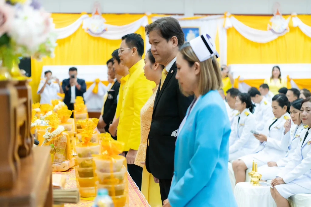 ‘นิด้า’ ร่วมกิจกรรมเฉลิมพระเกียรติพระบาทสมเด็จพระวชิรเกล้าเจ้าอยู่หัว ณ สนข.บางกะปิ