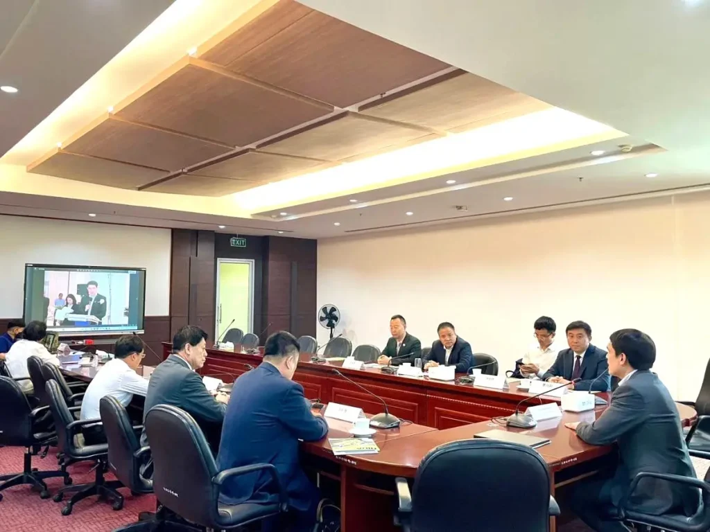 ‘นิด้า’ ต้อนรับผู้แทนจาก Qin Shang Group สาธารณรัฐประชาชนจีน