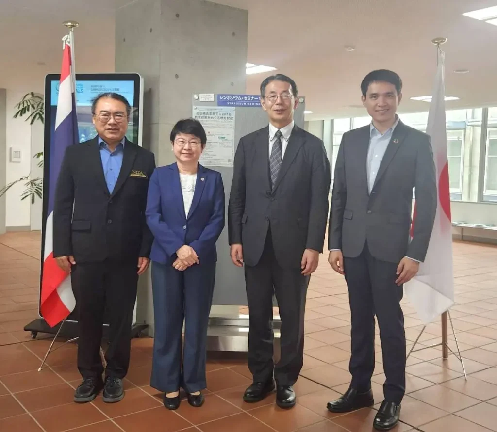 ‘นิด้า’ หารือความร่วมมือเชิงวิชาการระดับนานาชาติ ณ กรุงโตเกียว ประเทศญี่ปุ่น