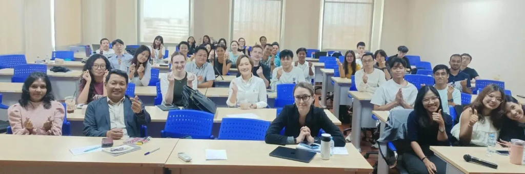 ‘นิด้า’ จัดโครงการเรียนรู้วัฒนธรรมไทยเบื้องต้น และการสื่อสารข้ามวัฒนธรรม สำหรับนักศึกษาต่างชาติ ภาคการศึกษาที่ 1/2567