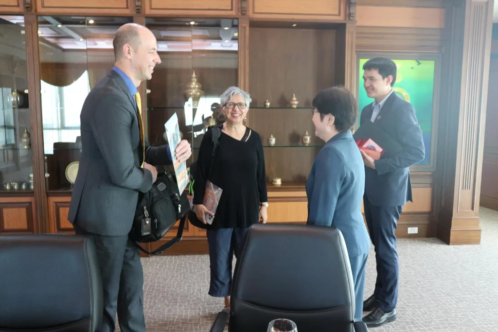 ‘นิด้า’ ให้การต้อนรับ ผู้แทนจาก Indiana University (IU) สหรัฐอเมริกา