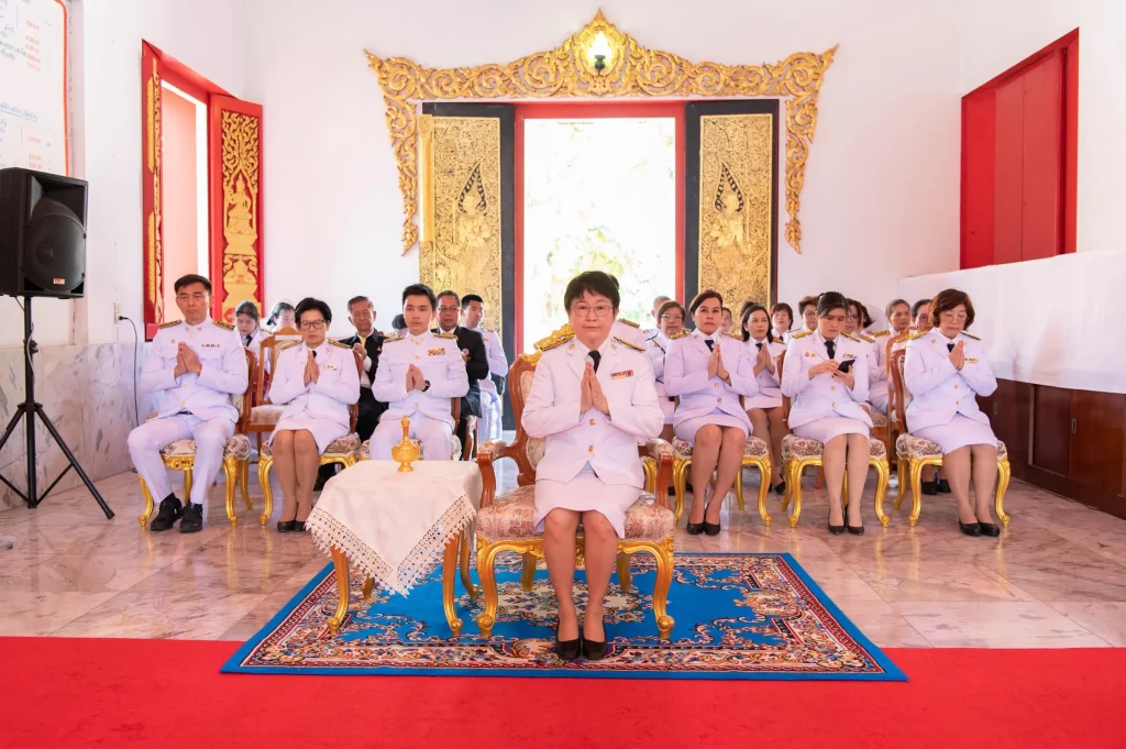 พิธีถวายผ้าพระกฐินพระราชทาน ประจำปี 2567 ณ วัดลุ่ม (พระอารามหลวง) จ.ระยอง