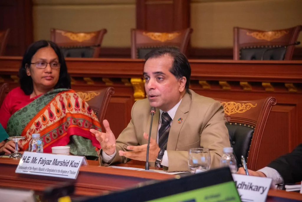 Embassy of Bangladesh02 เอกอัครราชทูตสาธารณรัฐประชาชนบังกลาเทศประจำประเทศไทยเยือนสถาบัน