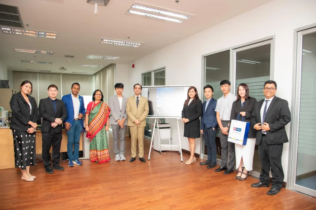 Embassy of Bangladesh12 เอกอัครราชทูตสาธารณรัฐประชาชนบังกลาเทศประจำประเทศไทยเยือนสถาบัน