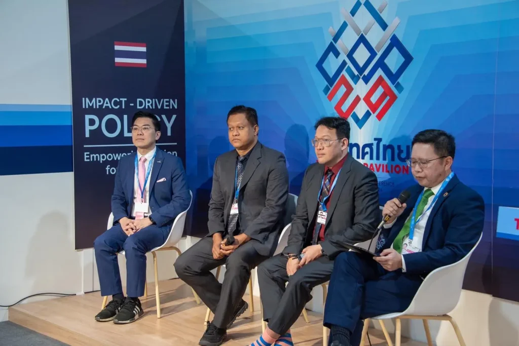 ‘ศ.ดร.ศิวัช พงษ์เพียจันทร์’ จากนิด้า ร่วมเวทีเสวนา UN Climate Change Conference ‘COP29’ ณ เมืองบากู ประเทศอาเซอร์ไบจาน