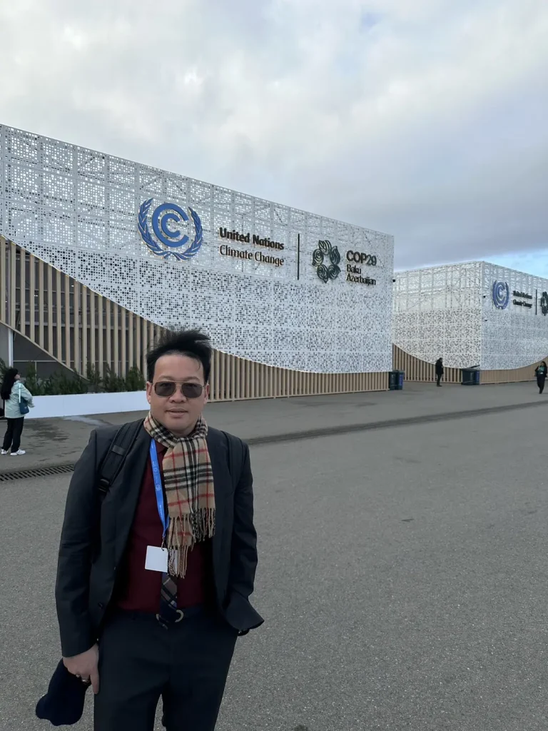 ‘ศ.ดร.ศิวัช พงษ์เพียจันทร์’ จากนิด้า ร่วมเวทีเสวนา UN Climate Change Conference ‘COP29’ ณ เมืองบากู ประเทศอาเซอร์ไบจาน
