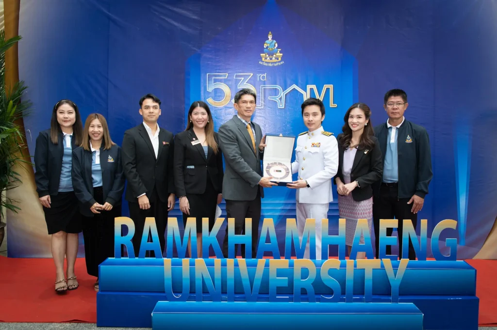 ‘นิด้า’ ร่วมเป็นเกียรติในโอกาสวันคล้ายวันสถาปนามหาวิทยาลัยรามคำแหง ครบรอบ 53 ปี