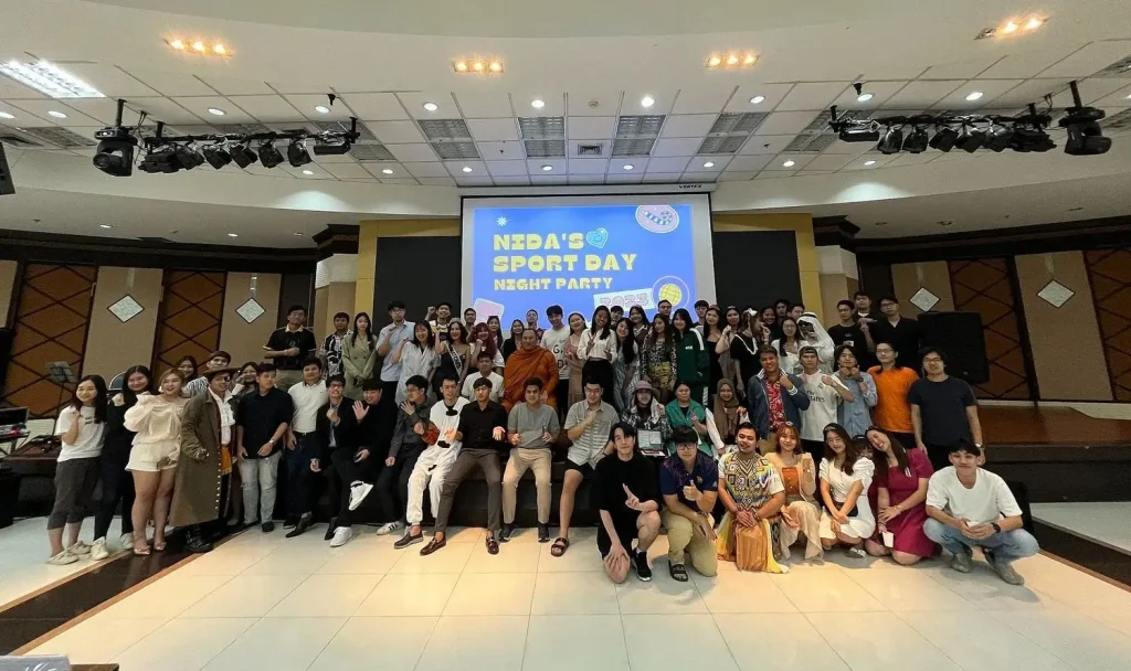 กิจกรรมของสโมสรนักศึกษา ปี 2566 ภายใต้การกำกับของสถาบันบัณฑิตพัฒนบริหารศาสตร์