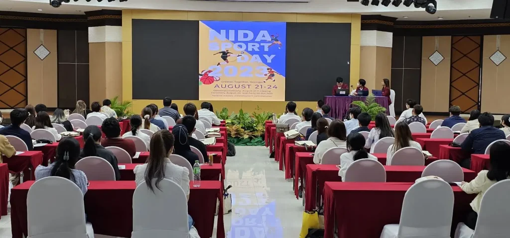 กิจกรรมของสโมสรนักศึกษา ปี 2566 ภายใต้การกำกับของสถาบันบัณฑิตพัฒนบริหารศาสตร์