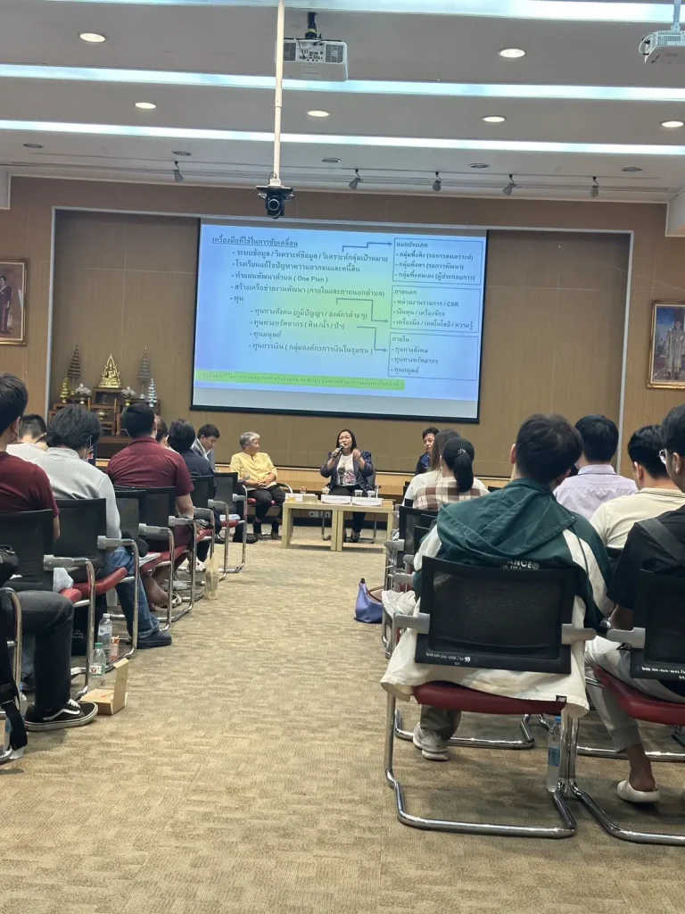 67-ND4000-05 นักศึกษา ป.โท ภาคปกติ วิชา ND4000 เข้าศึกษาดูงานด้าน “ผู้นำกับการพัฒนาที่ยั่งยืน” ณ สถาบันพัฒนาองค์กรชุมชน