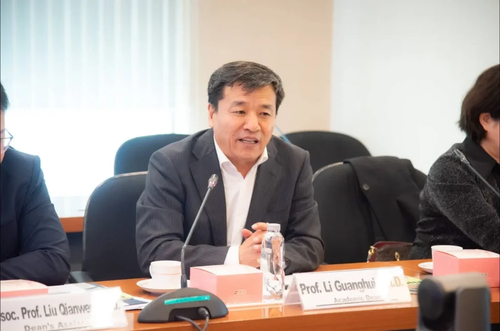 NIDA-Guangxi University02 ‘นิด้า’ ให้การต้อนรับ ผู้แทนจาก China-ASEAN School of Economics, Guangxi University สาธารณรัฐประชาชนจีน