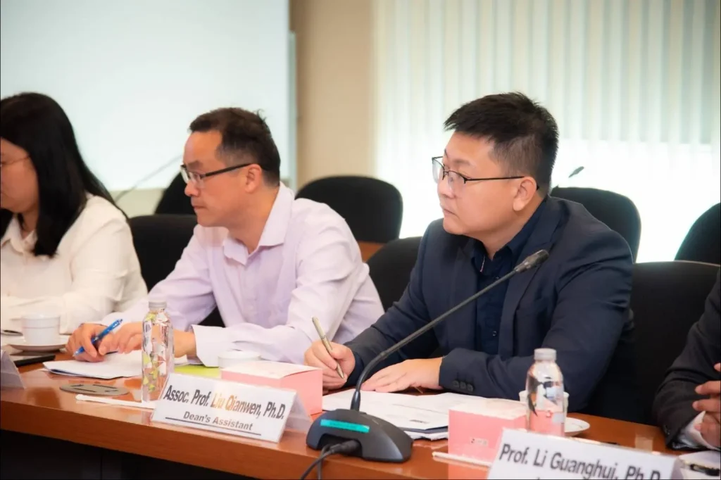 NIDA-Guangxi University09 ‘นิด้า’ ให้การต้อนรับ ผู้แทนจาก China-ASEAN School of Economics, Guangxi University สาธารณรัฐประชาชนจีน