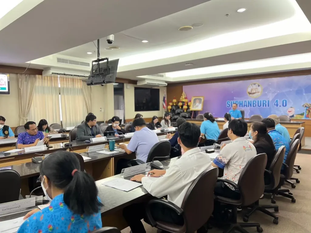 สุพรรณบุรี โครงการพัฒนาแนวทางลดก๊าซเรือนกระจกระดับจังหวัดเพื่อมุ่งสู่การปล่อยก๊าซเรือนกระจกสุทธิเป็นศูนย์ (Net Zero GHG Emission)