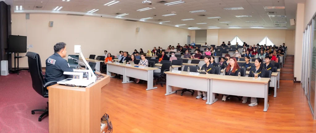 Cyber Security07 ‘นิด้า’ จัดโครงการการสร้างความปลอดภัยทางไซเบอร์พื้นฐาน (Cyber Security) หัวข้อ “รู้ทันภัยคุกคามทางไซเบอร์”