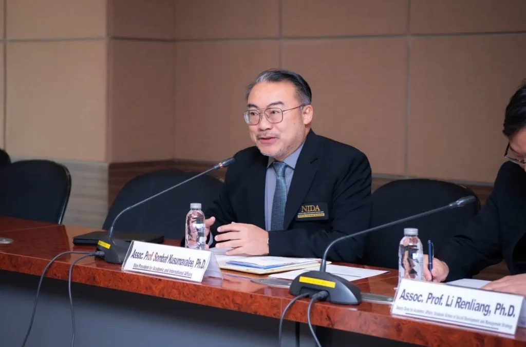 NIDA YUFE01 ‘นิด้า’ ให้การต้อนรับผู้แทนจาก Yunnan University of Finance and Economics สาธารณรัฐประชาชนจีน