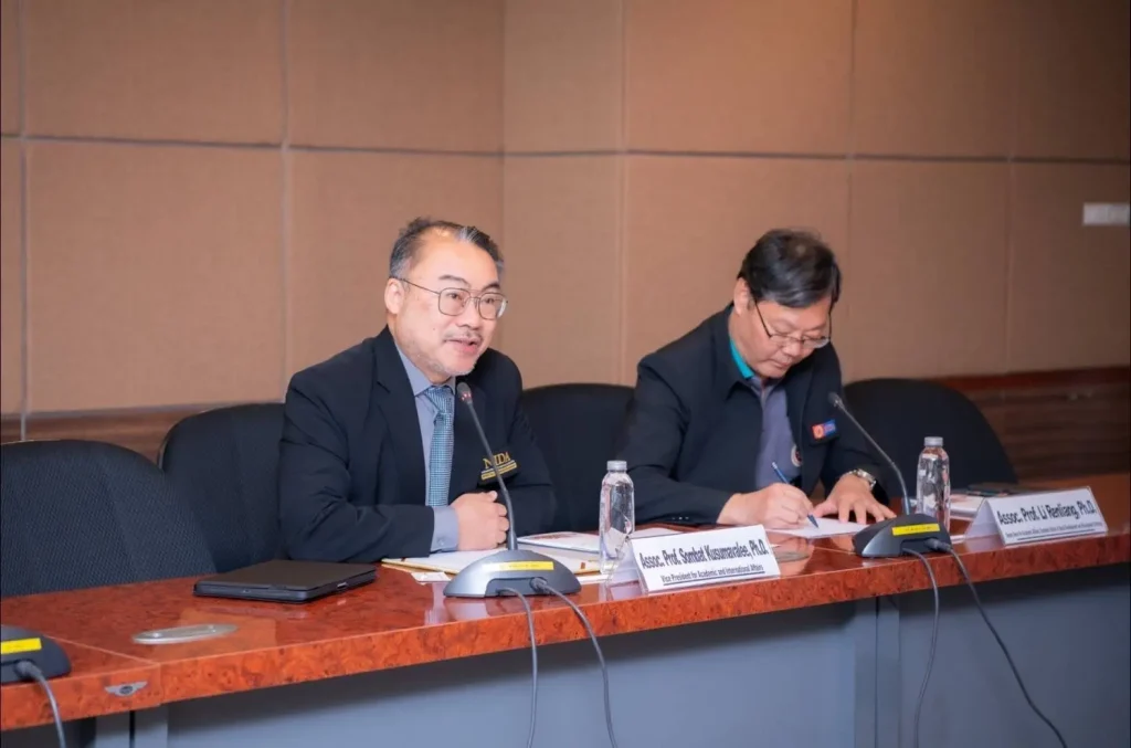 NIDA YUFE02 ‘นิด้า’ ให้การต้อนรับผู้แทนจาก Yunnan University of Finance and Economics สาธารณรัฐประชาชนจีน