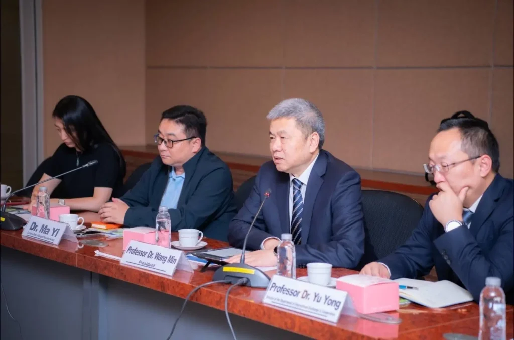 NIDA YUFE04 ‘นิด้า’ ให้การต้อนรับผู้แทนจาก Yunnan University of Finance and Economics สาธารณรัฐประชาชนจีน