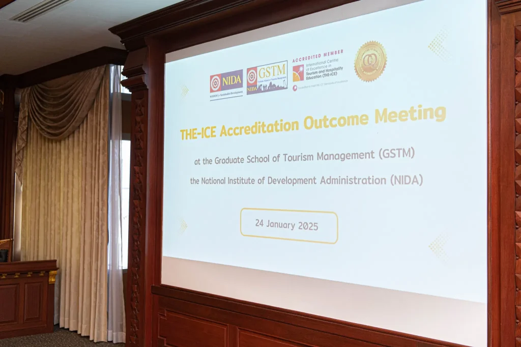 nida new year 2025_07 คณะการจัดการการท่องเที่ยว (นิด้า) ได้รับการรับรองมาตรฐาน THE-ICE Accreditation และเป็นสมาชิกแบบ C2Q แล้ววันนี้!!