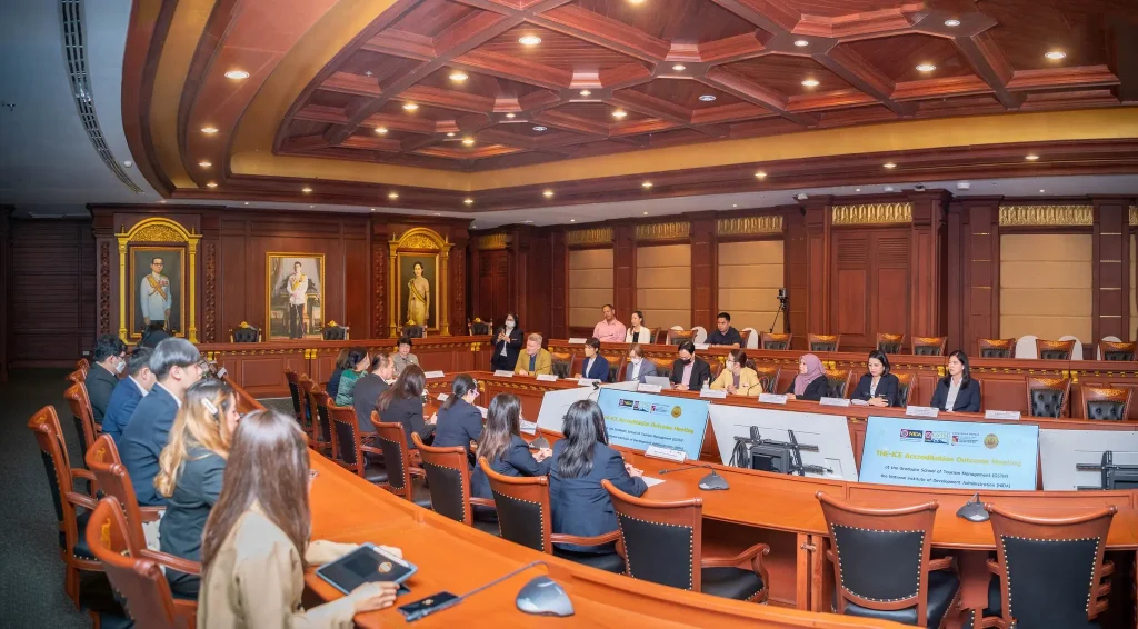 nida new year 2025_09 คณะการจัดการการท่องเที่ยว (นิด้า) ได้รับการรับรองมาตรฐาน THE-ICE Accreditation และเป็นสมาชิกแบบ C2Q แล้ววันนี้!!