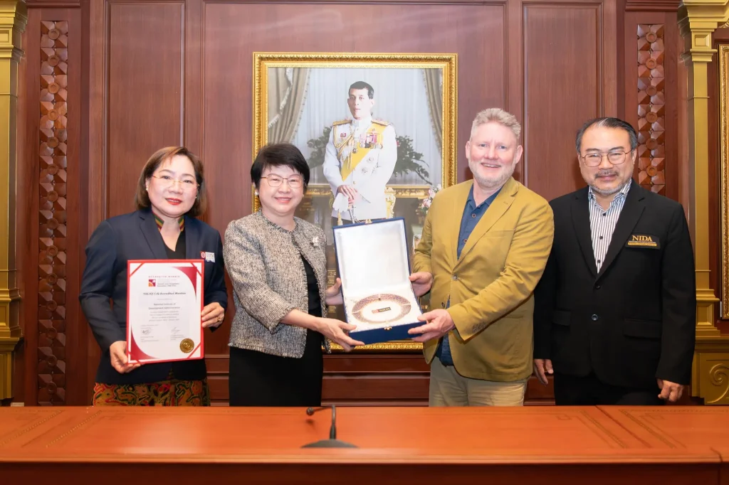 nida new year 2025_20 คณะการจัดการการท่องเที่ยว (นิด้า) ได้รับการรับรองมาตรฐาน THE-ICE Accreditation และเป็นสมาชิกแบบ C2Q แล้ววันนี้!!