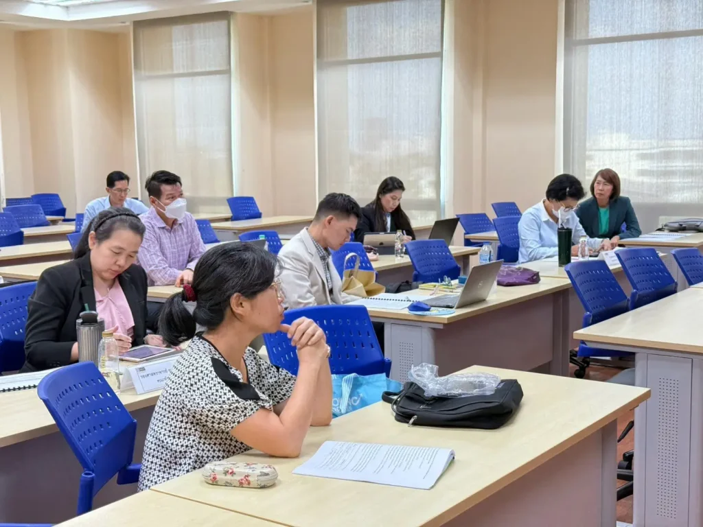 ‘นิด้า’ จัดโครงการพัฒนาอาจารย์ให้ได้มาตรฐาน Thailand PSF อบรมเชิงปฏิบัติการ ครั้งที่ 2 หัวข้อ “การเตรียมความพร้อมในการขอรับการประเมินตามแนวทาง Thailand PSF”