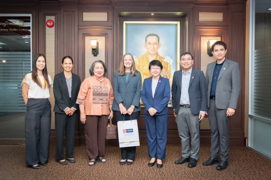 WO12 นิด้า ให้การต้อนรับ Ms. Melinda Good ผู้อำนวยการธนาคารโลกประจำประเทศไทยและสาธารณรัฐแห่งสหภาพพม่า ภูมิภาคเอเชียตะวันออกและแปซิฟิก